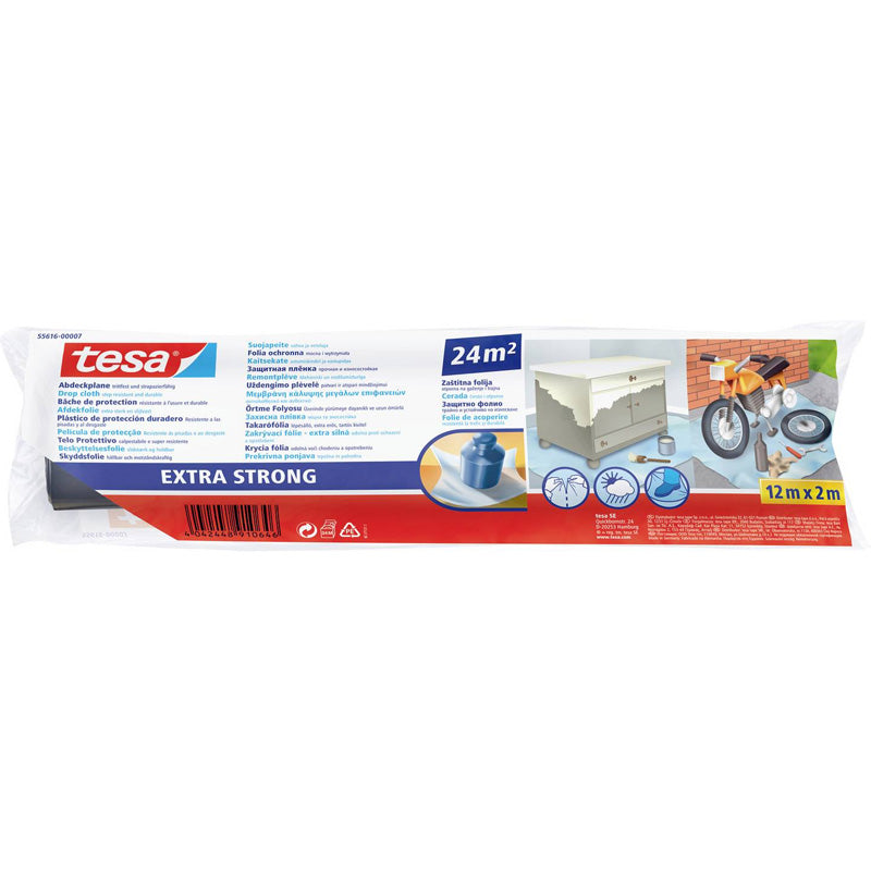 TESA - Bâche de protection Extra Forte - 24m² - 12m x 2000mm