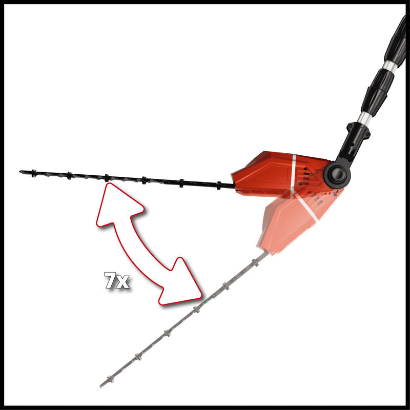 Taille-haie télescopique sans fil GE-HH 18/45 Li T-Solo EINHELL 3410866 18 V (Produit seul)