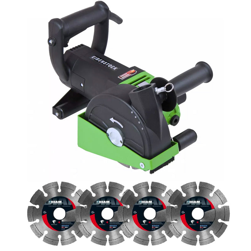 Rainureuse EIBENSTOCK EMF150.1 + KIT + 4 disques Diamant Ø150/22,3