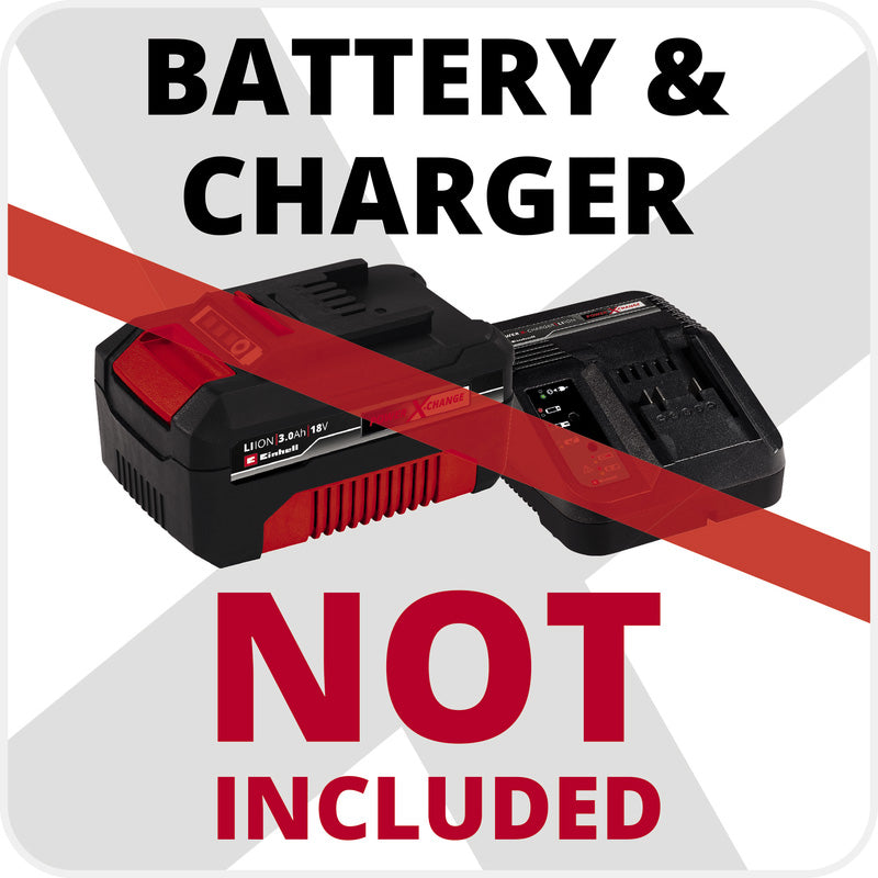 Tondeuse à gazon sans fil GE-CM 36/48 Li M-Solo Power X-Change 36 V EINHELL 3413054 (Produit seul)