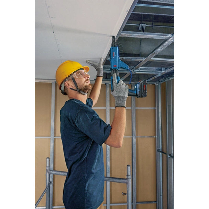 Visseuse plaquiste sans fil GTB 18V-45 BOSCH PROFESSIONAL 06019K7002 avec 2 batteries 4 Ah ProCORE 18V, chargeur GAL 18V-40, L-BOXX