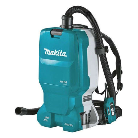 Aspirateur à dos MAKITA DVC665ZU 2x18V (vendu sans batterie)