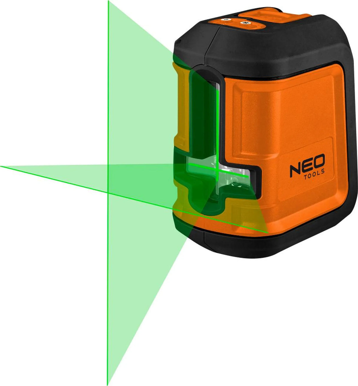 Laser croisé 15M - NEO TOOLS - 17-106 - Lignes vertes , fixation + étui