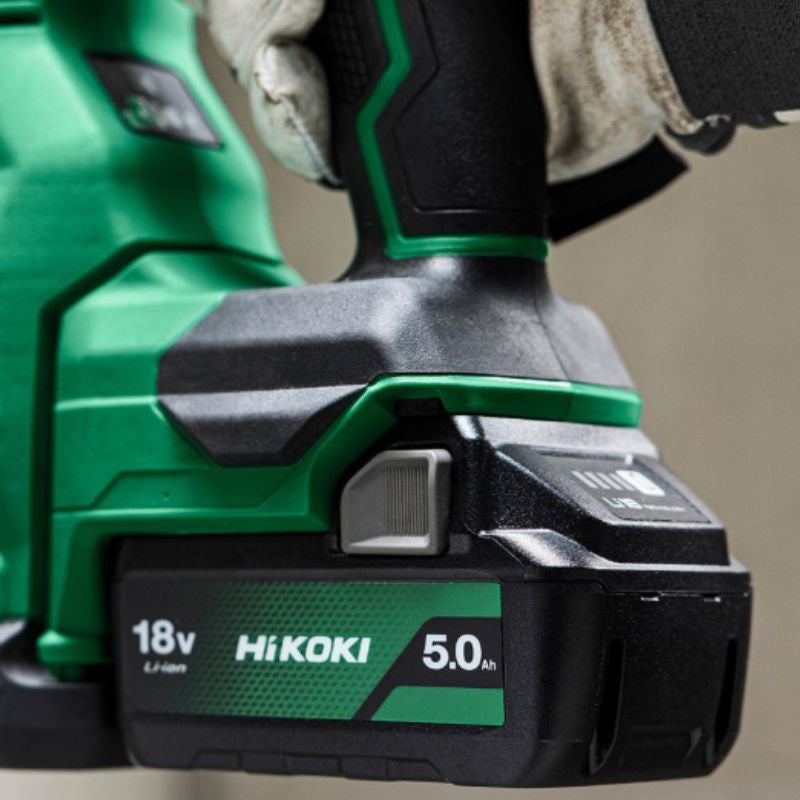 Batterie HIKOKI 18V 5Ah BSL1850MA Li-ion à glissière compact indicateur de charge