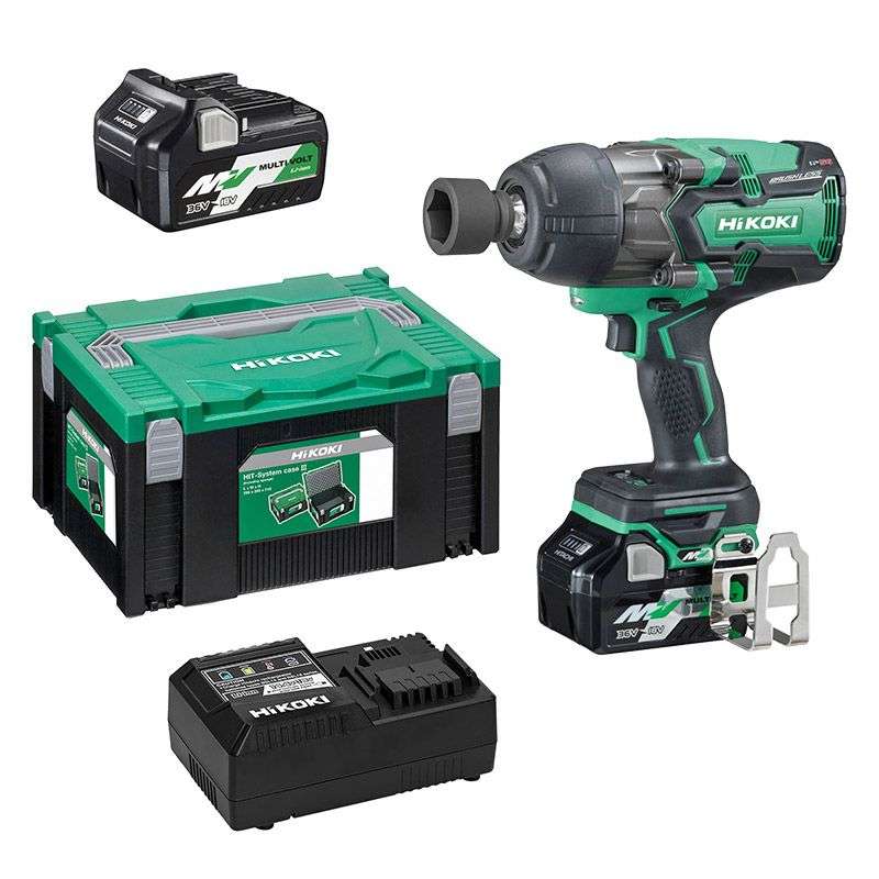 Boulonneuse à choc HIKOKI WR36DBWRZ 36V (2X36V) Multi Volt carré 1/2” 12,7 mm