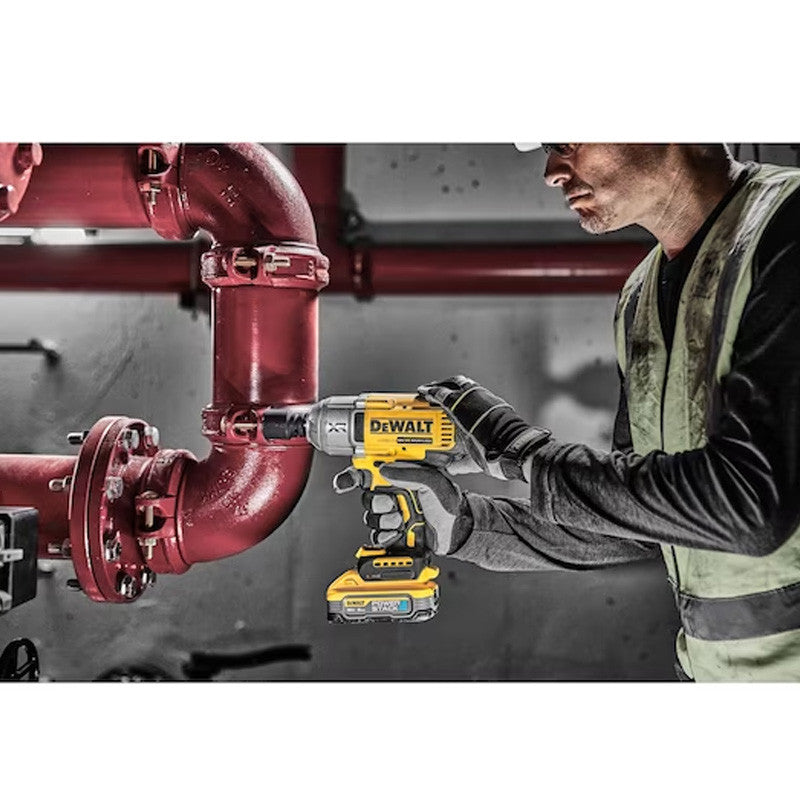 Boulonneuse à chocs ½” 1396 Nm 18V DEWALT DCF900H2T-QW Brushless avec coffret, jonc de sécurité et 2 batteries 5,0 Ah POWERSTACK