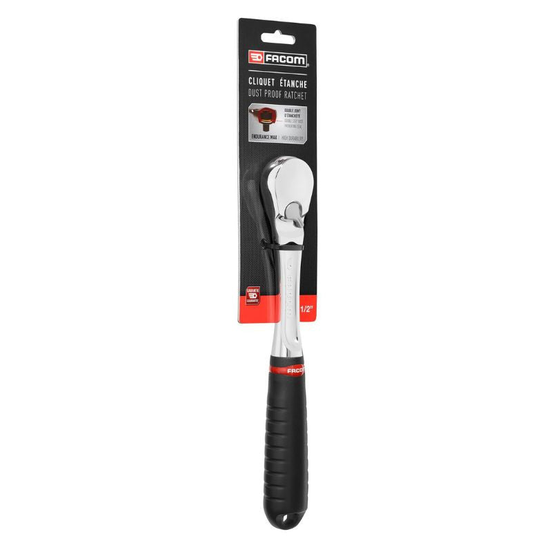 Cliquet étanche compact FACOM S.161BPB - 1/2" - tête ronde
