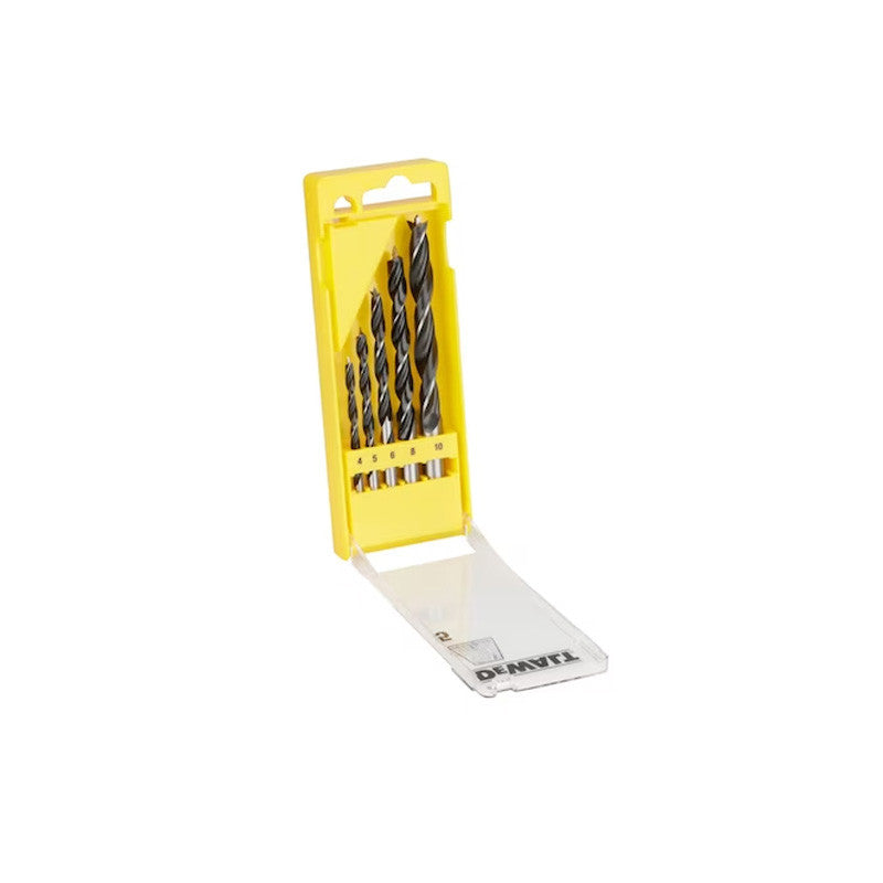 Coffret de 5 mèches à bois DEWALT DT4535-QZ Ø4-10mm