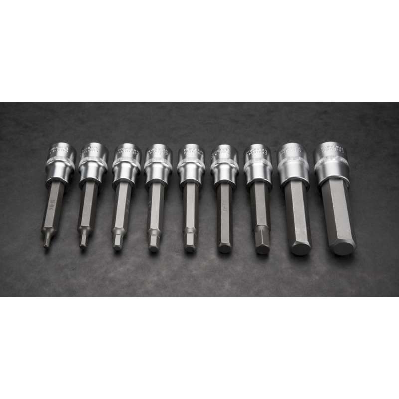 Coffret de 9 Douilles 1/2 sur rallonge NEO TOOLS 08-706