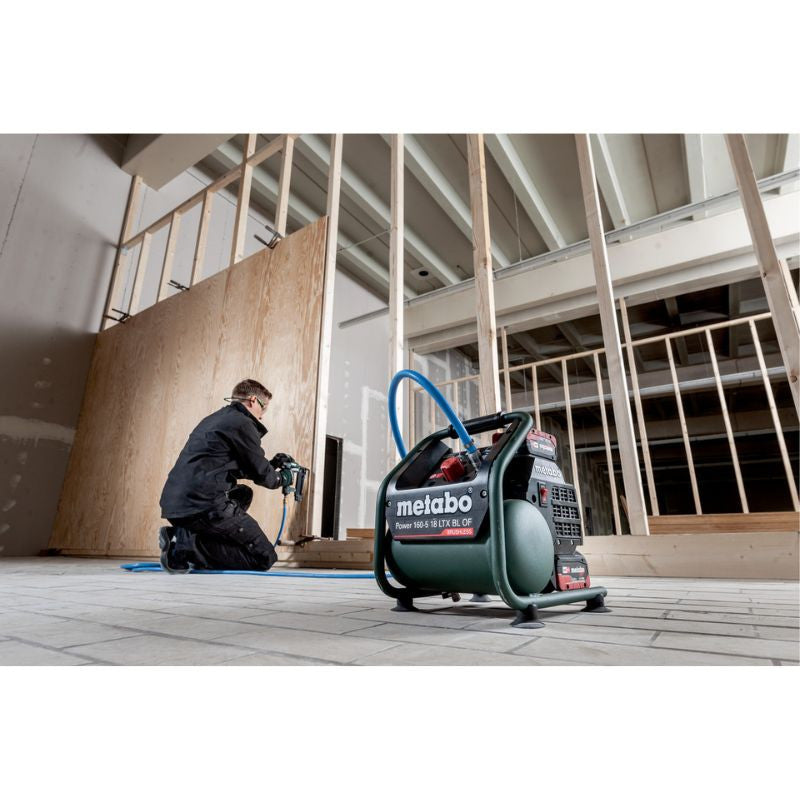 Compresseur METABO 18 V SANS FIL Power- 160-5 18 LTX BL OF - sans batterie ni chargeur