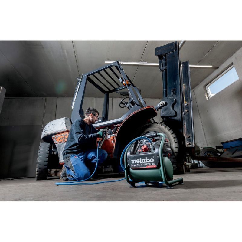 Compresseur METABO 18 V SANS FIL Power- 160-5 18 LTX BL OF - sans batterie ni chargeur