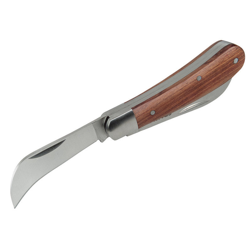 Couteau d'électricien à 2 lames STANLEY STHT0-62687 manche bois
