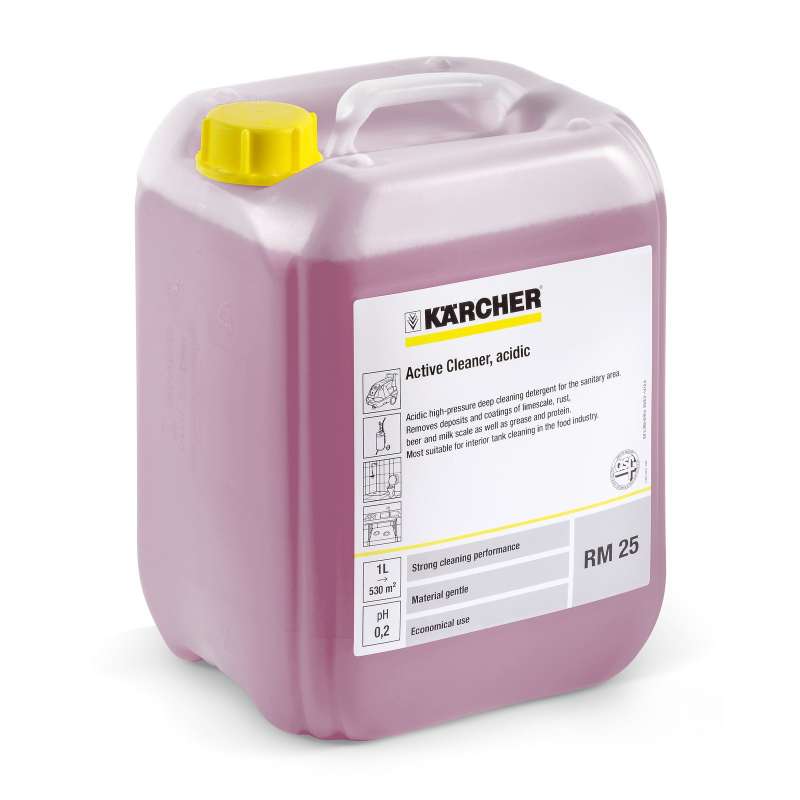 Détergent actif KARCHER PressurePro acide RM 25 10 litres