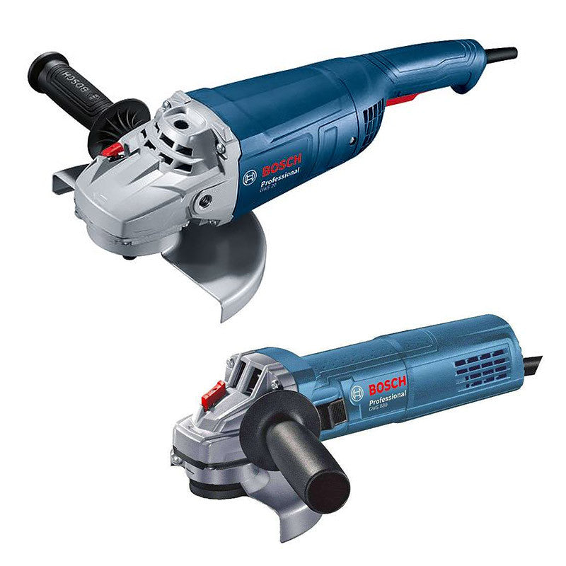 Duo Meuleuses GWS 20-230 P Ø230 + GWS 880 Ø125 BOSCH 06018C1108