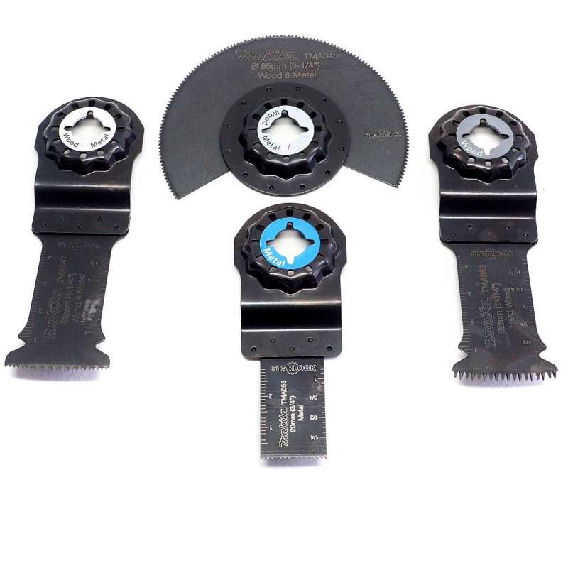 Ensemble 4 accessoires MAKITA B-67480 pour bois et métaux STARLOCK
