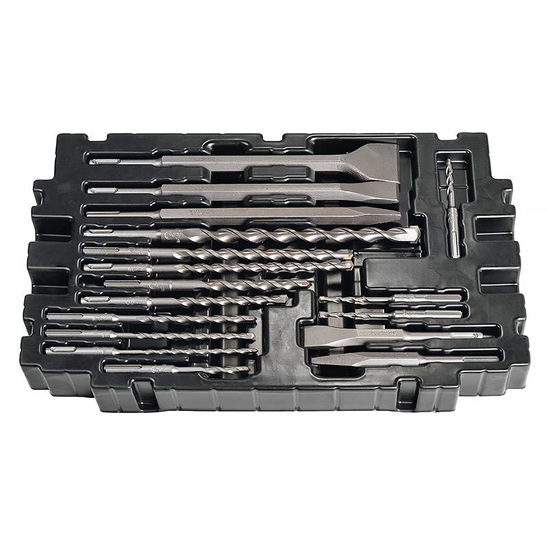 Coffret de 17 pièces MAKITA B-52059 forets et burins SDS-Plus dans Mak-Pac