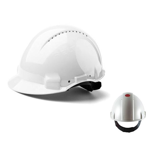 Casque de protection G3000 Uvicator™ réglable Blanc