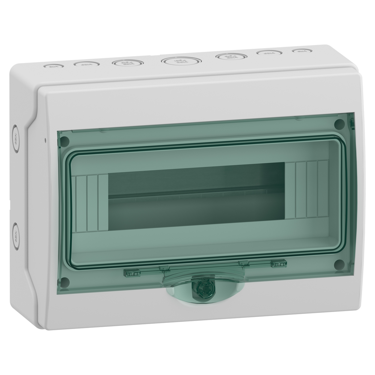 Mini coffret étanche SCHNEIDER 13960M 1 rangée 12 modules IP65 Mureva