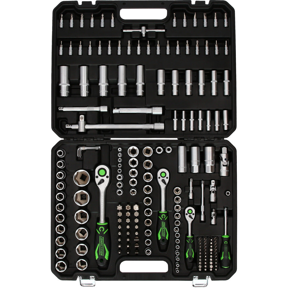 Coffret de douilles COMPETITION 1/4"+3/8"+1/2", 191 pcs - 512.0191 COMPETITION