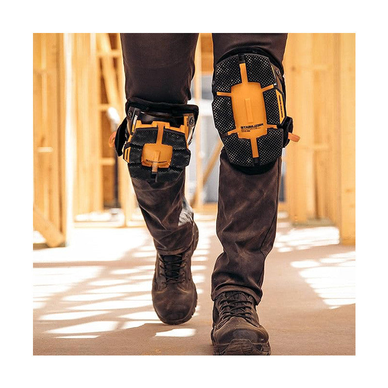 Genouillères GELFIT 2 en 1 à coque SNAPSHELL stabilisatrice - TOUGHBUILT - TB-KP-G205-BEA - Spécial carreleur