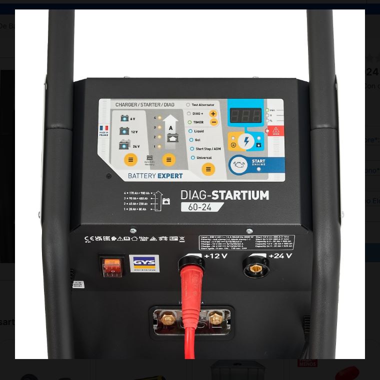 Chargeur Démarreur GYS Diag-Startium 60-24 026520