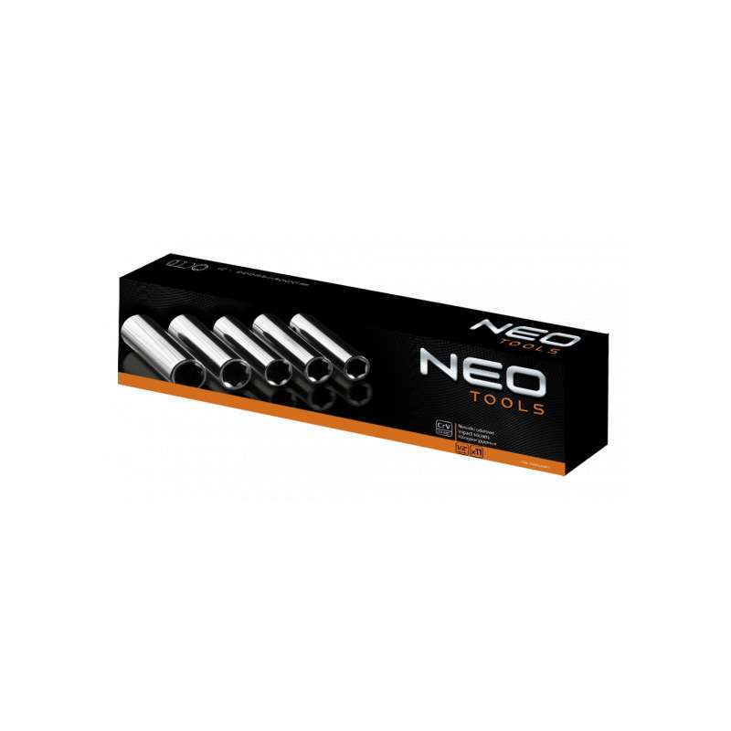 Jeu de 11 douilles longue à chocs 1/2 NEO TOOLS 12-102