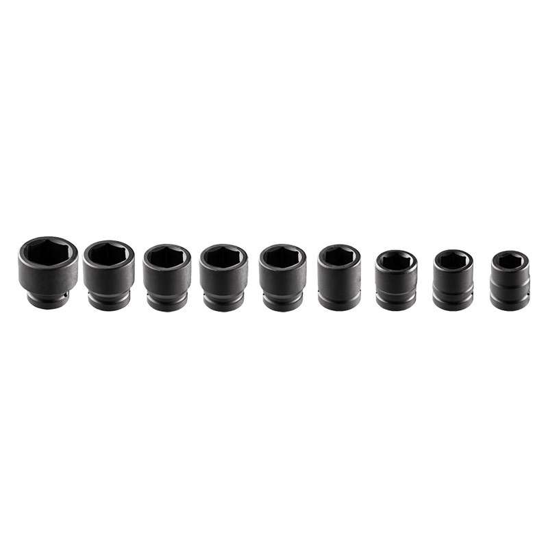 Jeu de 9 douilles à chocs 1 POUCE 27-50mm NEO TOOLS 12-105