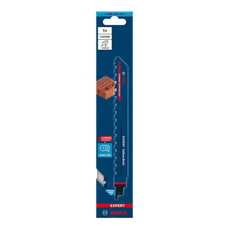 Lame scie sabre BOSCH EXPERT 2608900414 Carbure Brique 240mm