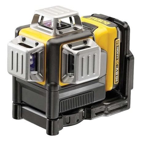 Laser lignes 3 croix 360° à faisceaux verts 12V DEWALT DCE089D1G
