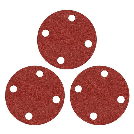 Lot de 3 disques de ponçage auto agrippant grain 24 DIAM CB-37671