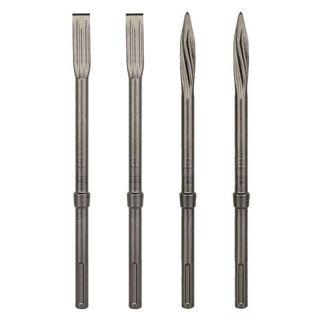 Lot de 4 Burins auto affûtant BOSCH PRO SDS-Max Rtech 2607017368