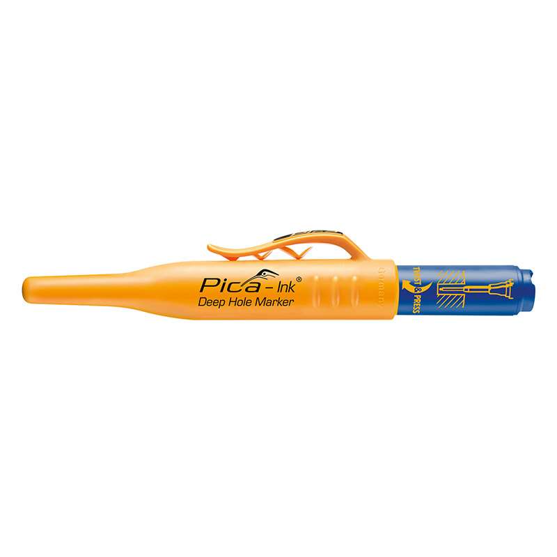 Marqueur trous profonds PICA-Ink bleu 150/41/SB