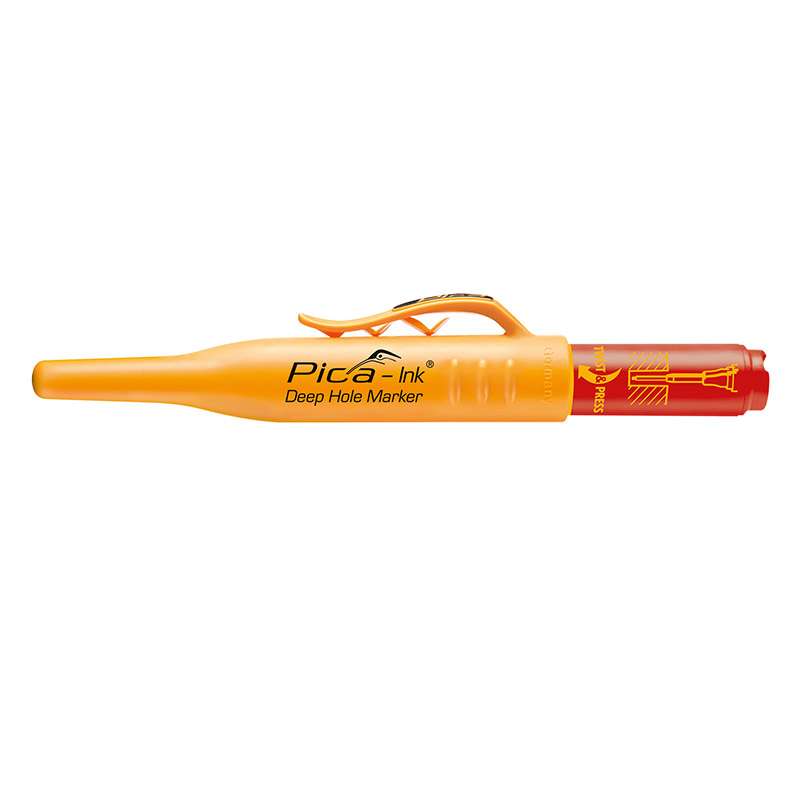 Marqueur trous profonds PICA-Ink rouge 150/40/SB