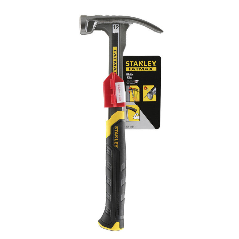 Marteau arrache-clous haute productivité panne droite STANLEY FATMAX PRO - 397 g