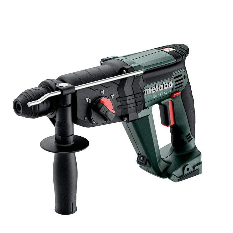 Marteau perfo burineur 18 V METABO - KH 18 LTX 24 - SDS Plus 60171284 coffret MetaBOX (vendu sans batterie)