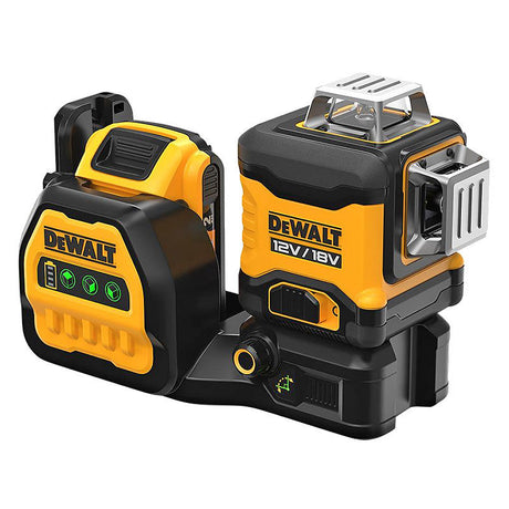 Niveau laser multi-lignes 3 faisceaux verts à 360° 12V / 18V DEWALT DCE089D1G18-QW