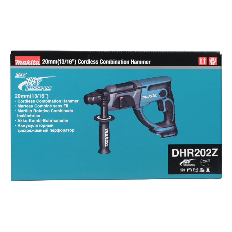 Perforateur Burineur SDS-Plus MAKITA DHR202Z 18V LXT (vendu sans batterie)