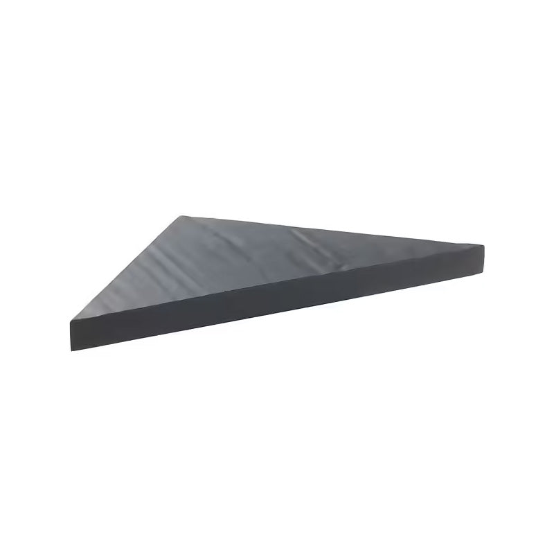Etagère d'angle en résine 26 x 26 cm x 2,5 cm MARMOX imitation ardoise