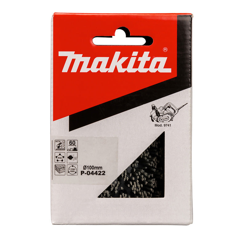 Brosse abrasive nylon MAKITA P-04422 grain 60