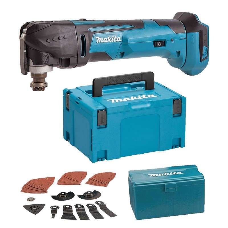 Outil Multifonctions oscillant MAKITA DTM51ZJX2 - 18V LXT (vendu sans batterie)
