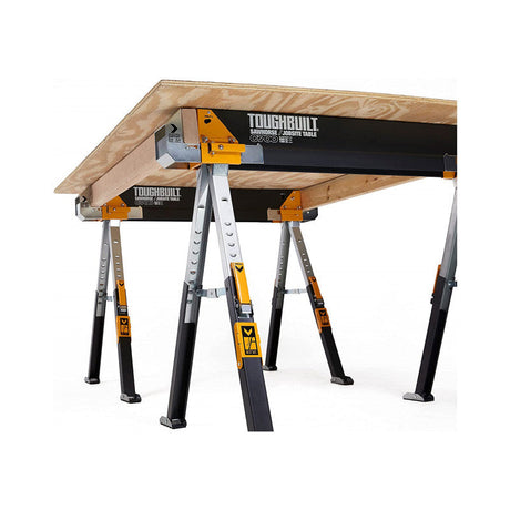 Pack de 2 tréteaux-table réglables C700 (Capacité 1180kg/paire) - TOUGHBUILT TB-C700-2-XEA