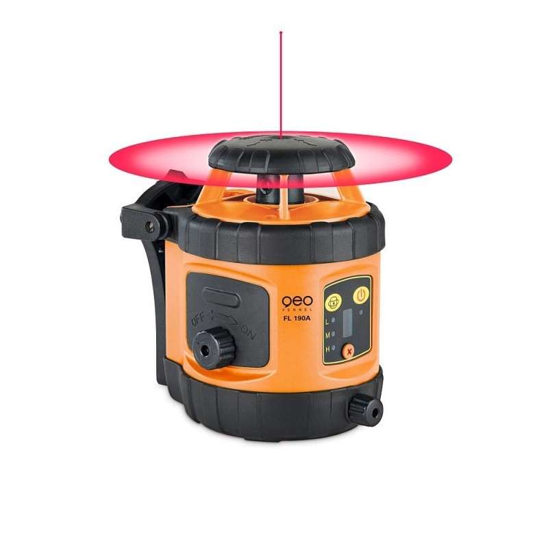 Pack Niveau laser rotatif automatique + Trépied + Mire GEO FENNEL FL 190A 292190-S01