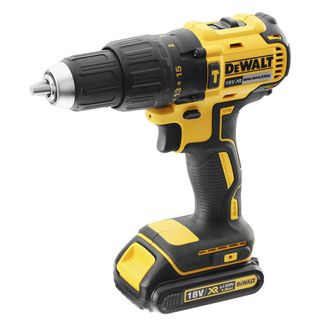 Perceuse-visseuse à percussion 18V DEWALT DCD778S2T-QW avec coffret et 2 batteries 1,5 Ah
