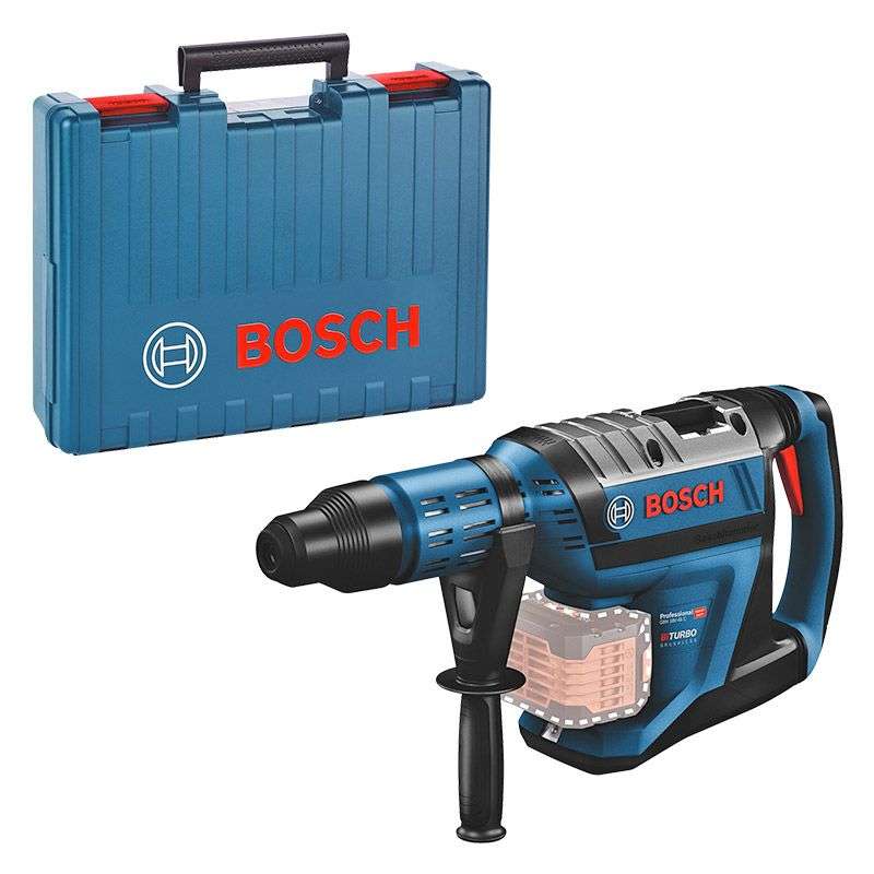 Perforateur sans-fil Bi turbo BOSCH 0611913000 - GBH 18V-45 C Professional SDS max (vendu sans batterie)