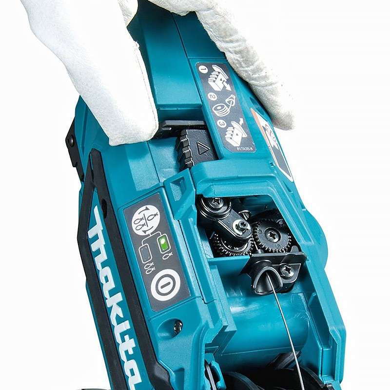 Pince a ligaturer Li-ion 18 V MAKITA DTR180ZJ (vendu sans batterie) + Lot de 50 bobines de fil à ligaturer MAKITA 199137-9 Ø 0.8 mm