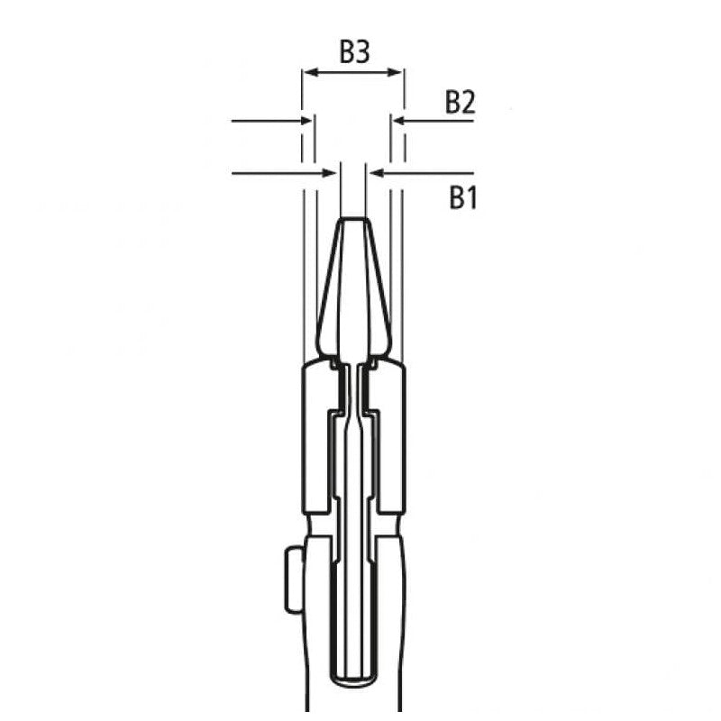 Pince-clé 400mm KNIPEX 86 03 400 capacité 85mm