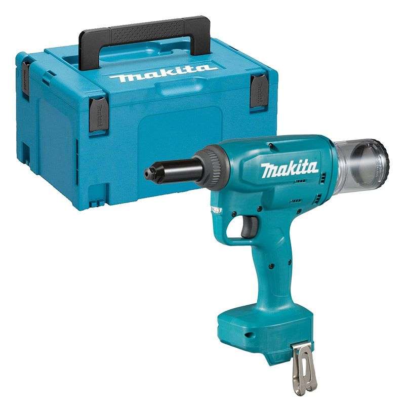 Riveteuse rivet Ø4,8mm 18V LXT ® MAKITA DRV150ZJ en MAKPAC