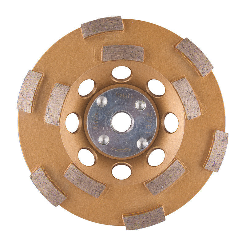2 Pièces Plateau De Ponçage Makita 125mm 8 Trous - Plaque Velcro Compatible BO5021 BO5031 BO5041