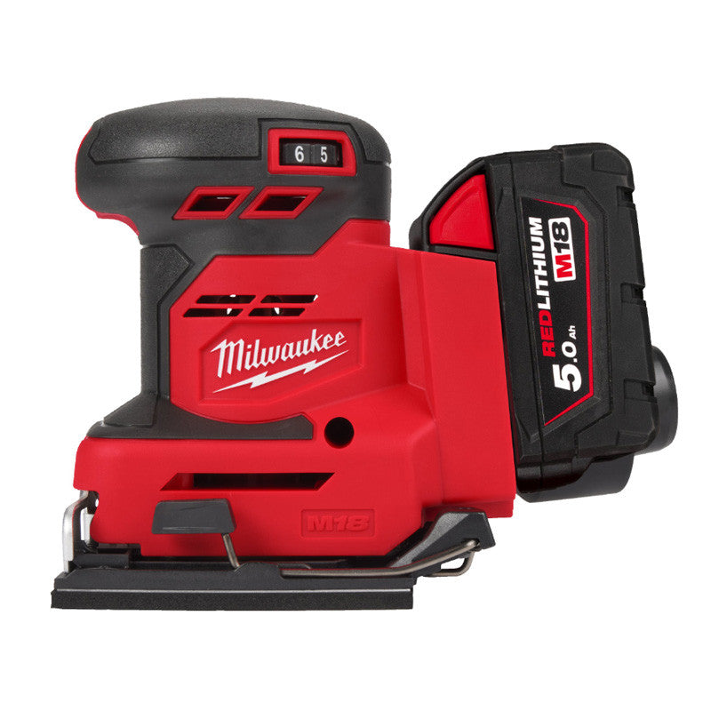 Ponceuse vibrante ¼” MILWAUKEE M18 BQSS-502B