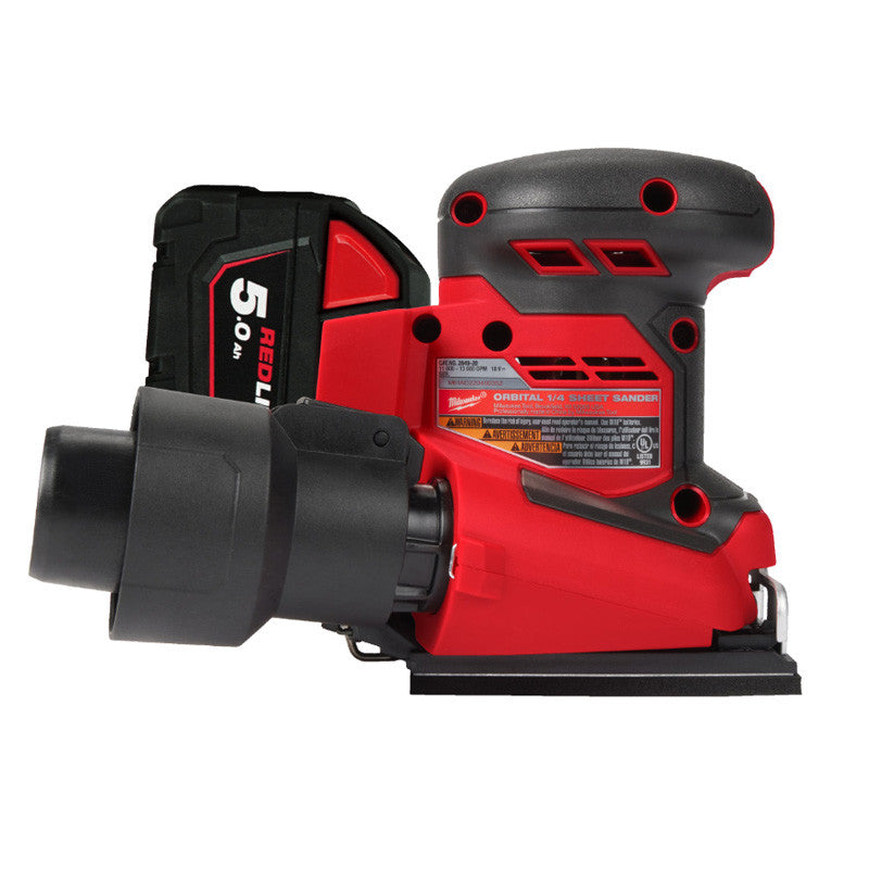 Ponceuse vibrante ¼” MILWAUKEE M18 BQSS-502B